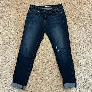KanCan Distressed Size 11 Straight Leg Jeans